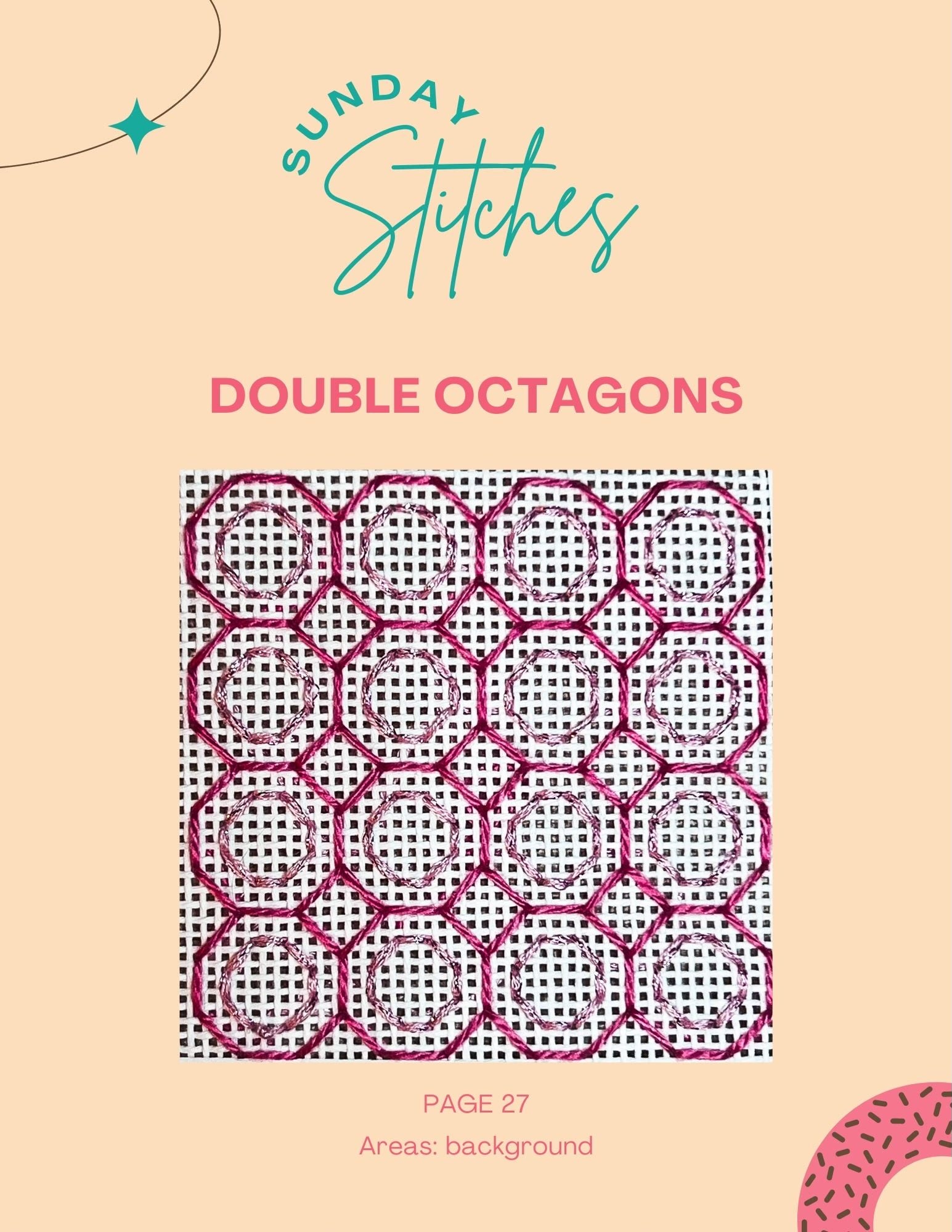 7/31/22 - Sunday Stitches Week 5