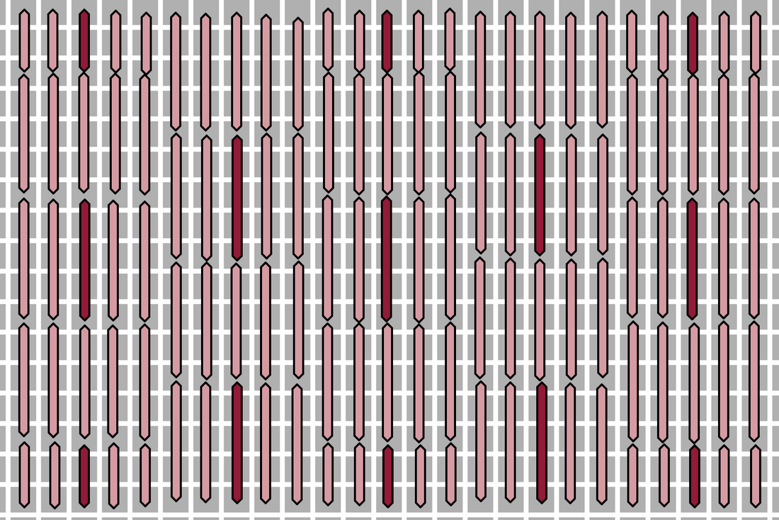 Scattered Shimmer Brick Stitch - SATS 9/14/24
