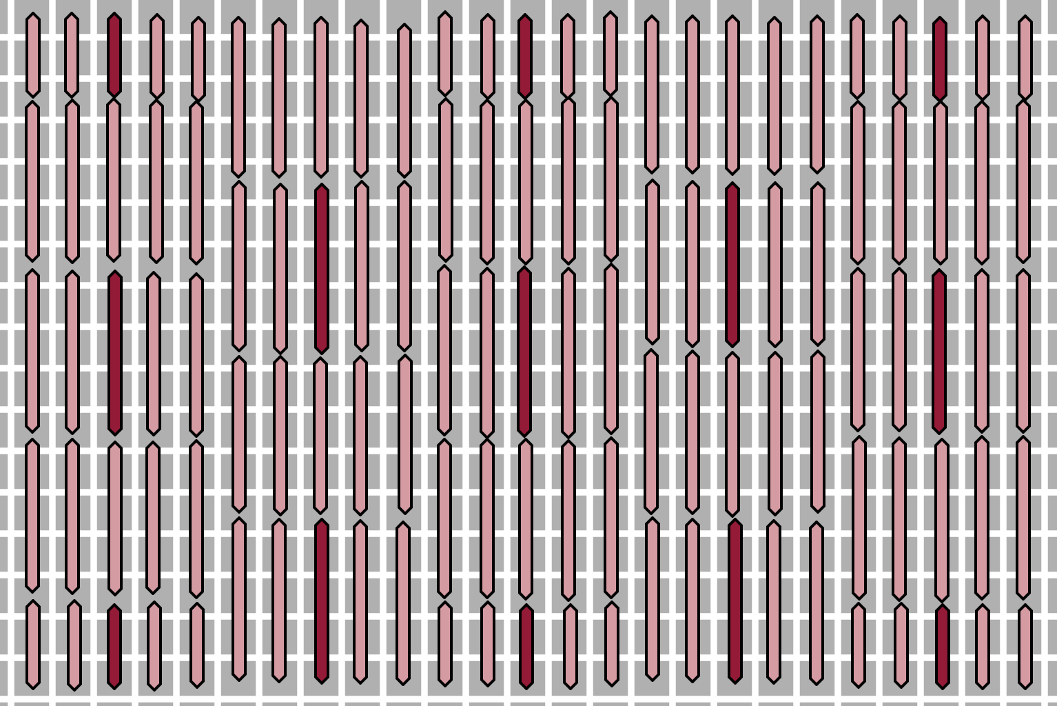 Scattered Shimmer Brick Stitch - SATS 9/14/24
