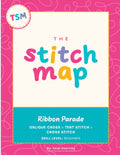 Ribbon Parade Needlepoint Stitch | Stitch Map™ Digital Download + Video Tutorial