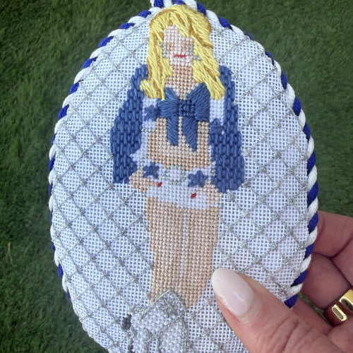 EXCLUSIVE! DCC Dolly Parton Needlepoint Canvas - 18 Mesh, 7" x 4"