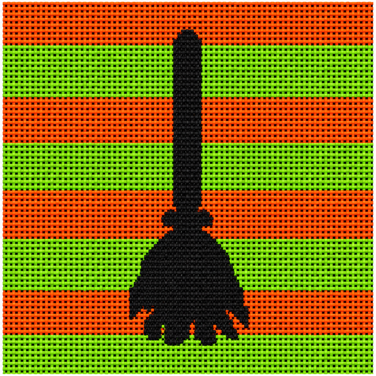 Halloween Broom Stick Kit - Traditional Colors