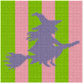Halloween Flying Witch Kit - Pastel