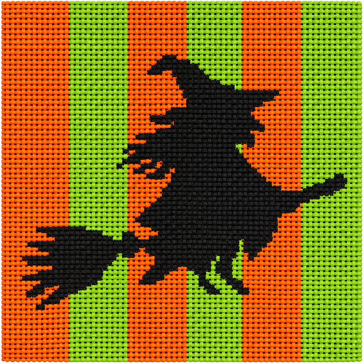 Halloween Flying Witch Kit - Traditional Colors