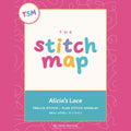 Alicia’s Lace Needlepoint Stitch | Stitch Map™ Digital Download + Video Tutorial