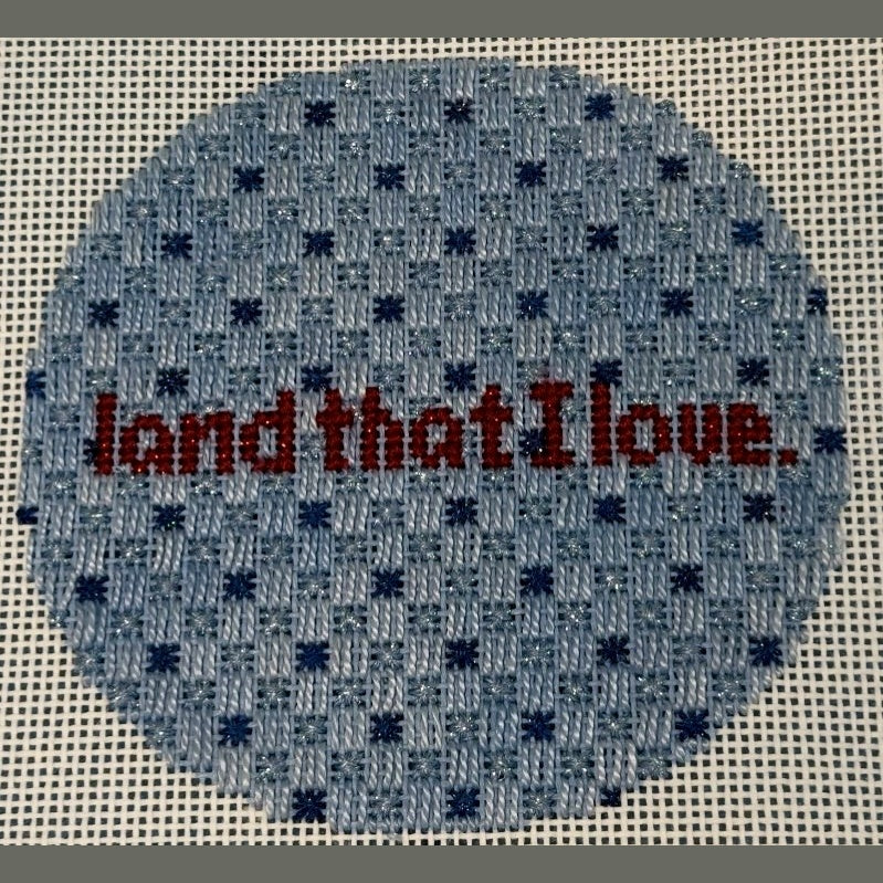 Stars & Stripes Needlepoint Stitch | Stitch Map™ Digital Download + Video Tutorial