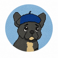 Dogs in Hats - Frenchie