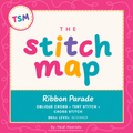 Ribbon Parade Needlepoint Stitch | Stitch Map™ Digital Download + Video Tutorial